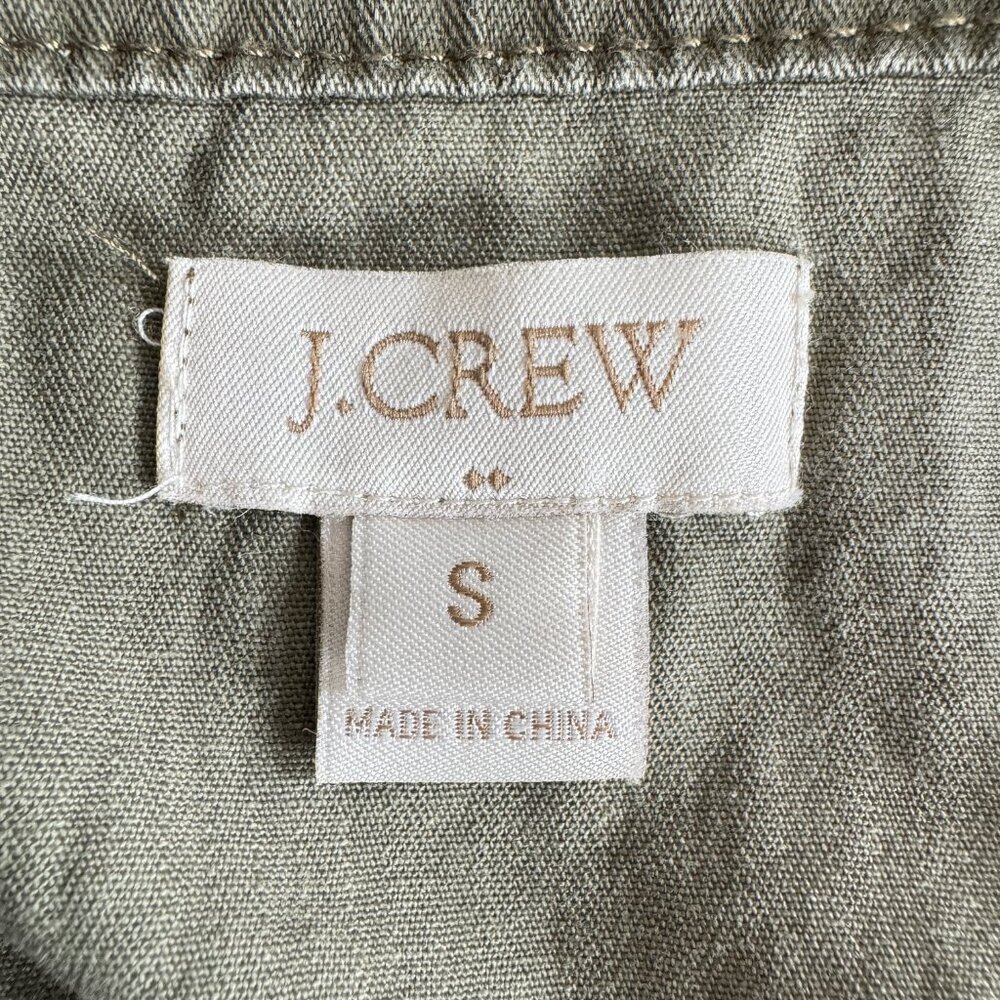 🎉😀CLEARANCE SALE!!😀🎉J. CREW Military Style Utility Cargo Vest - Picture 5 of 9
